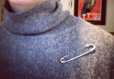 People are wearing safety pins post-election as a sign of safety